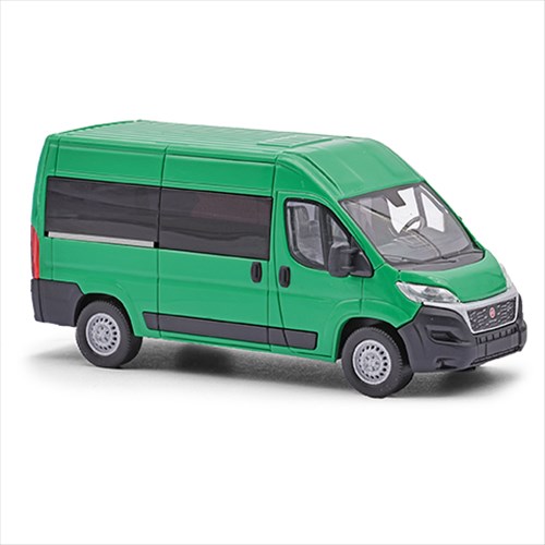Busch 54651 Fiat Ducato Bus Grün FORMNEUHEIT 1:87 Spur H0 NEU