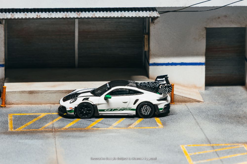 Tarmac Works T64MC-023-WG 1:64 PORSCHE GT3RS (992.1) MANTHEY RACING WHITE 2025