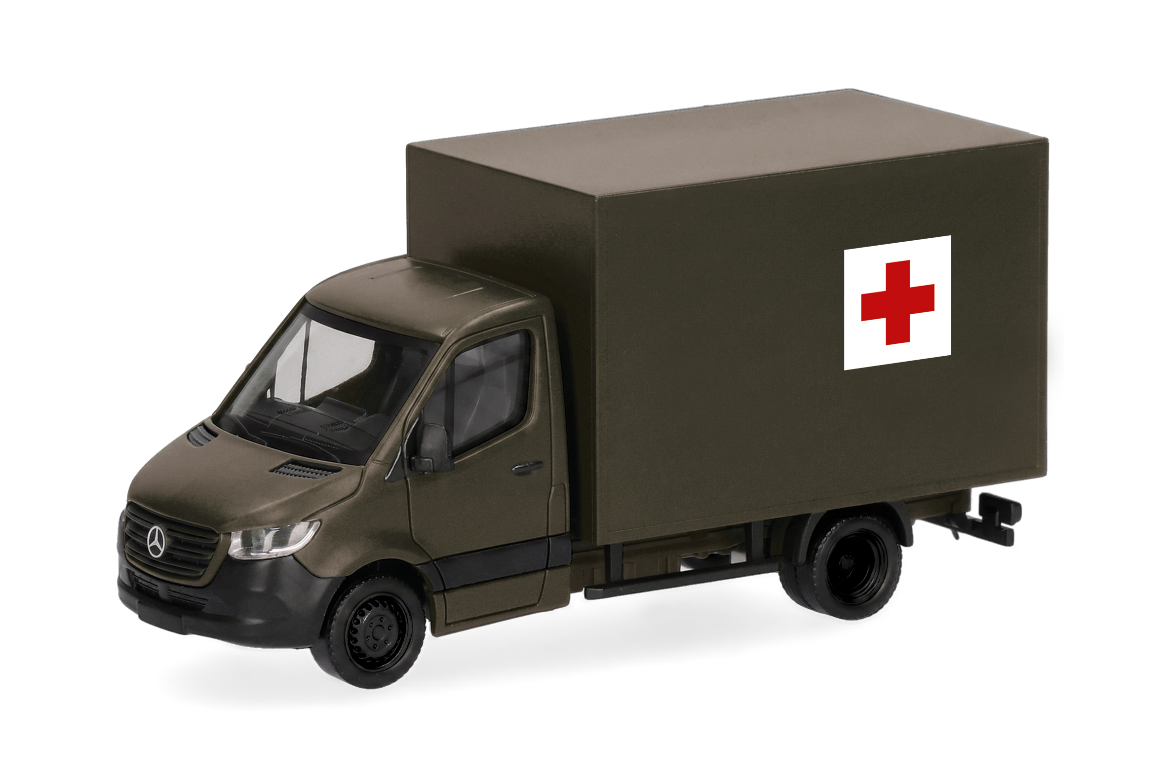 Herpa 700979 MB Sprinter 18 Koffer Schw.r.K