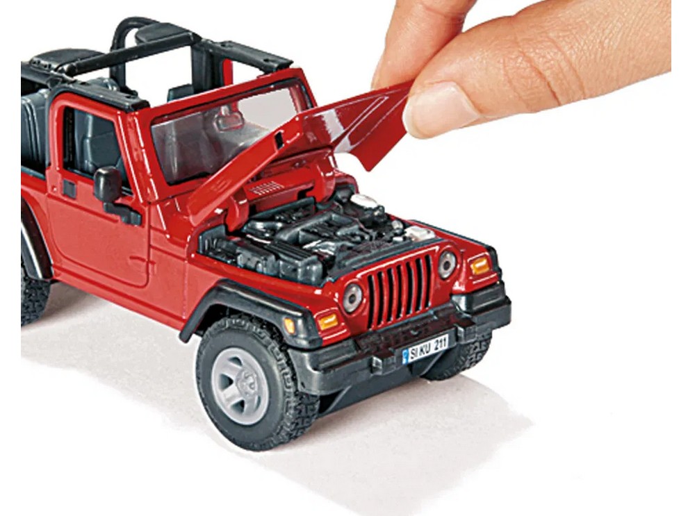 Siku 4870 Jeep Wrangler Geländewagen 1:32 Spur 1 Standmodell