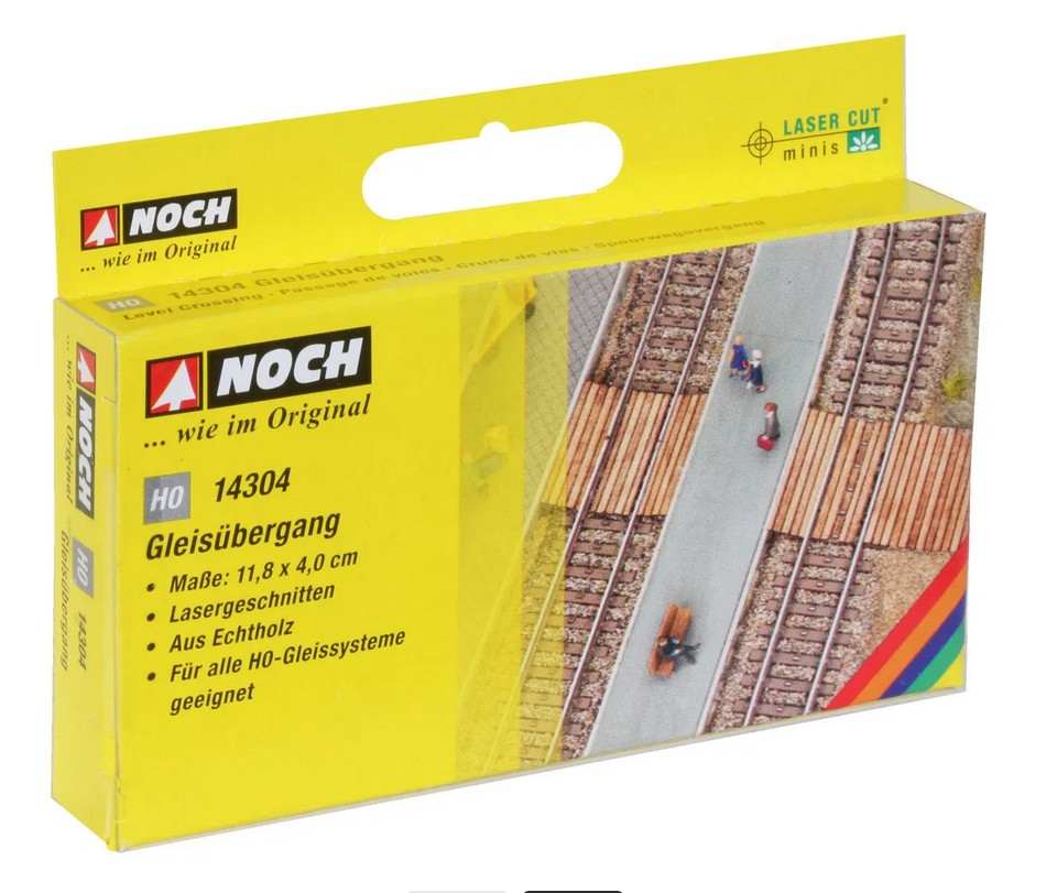 Noch 14304 Gleisübergang 11,8 cm x 4 cm 1:87 Spur H0 Bausatz