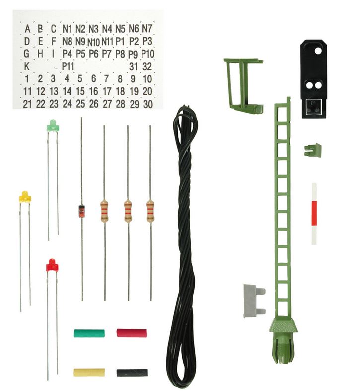 Viessmann 6732 H0 Bausatz Licht-Einfahrsignal
