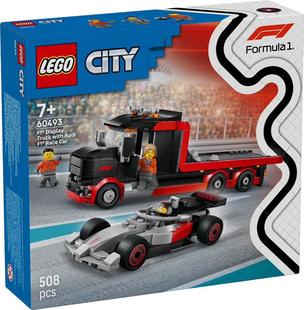 LEGO 60493 CITY F1® Truck mit Audi F1® Rennwagen Bausatz NEU