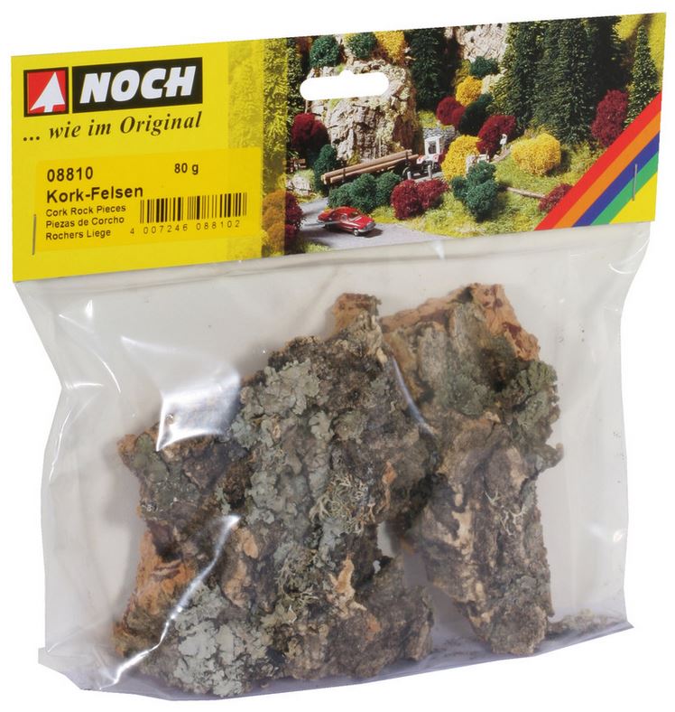 Noch 08810 Kork-Felsen Felsstücke aus Natur-Kork ca. 80 g NEU OVP