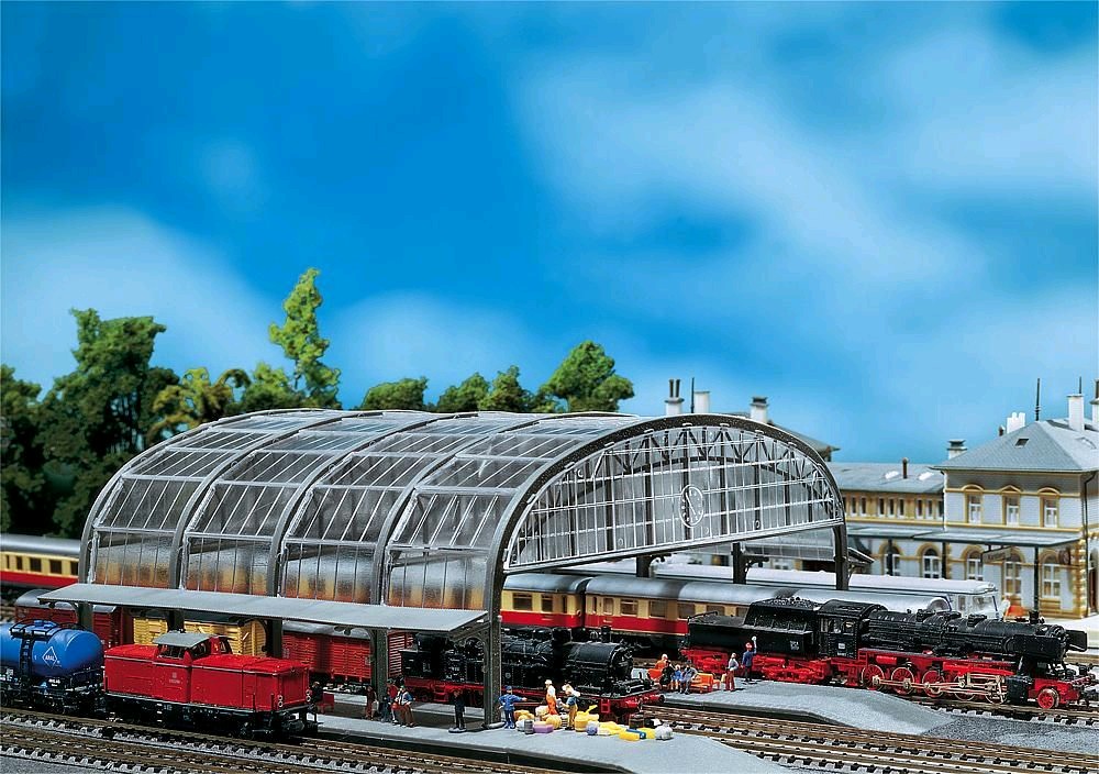 Faller 222127 Bahnhofshalle 1:160 Spur N Neu OVP