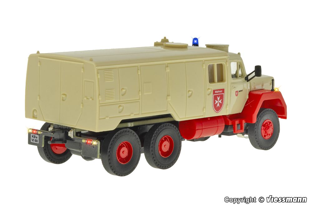 Viessmann 8060 Malteser MAGIRUS DEUTZ 3-achs 1:87 Spur H0 NEU
