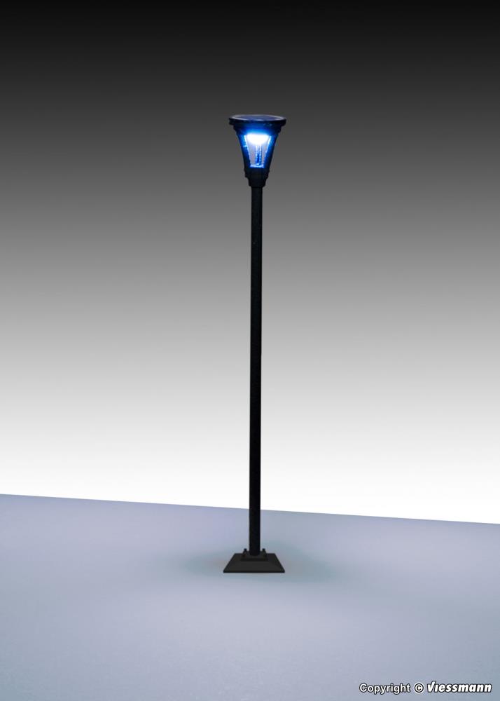 Viessmann 6163 Solarlampe modern LED weiß 1:87 Spur H0 Neu OVP