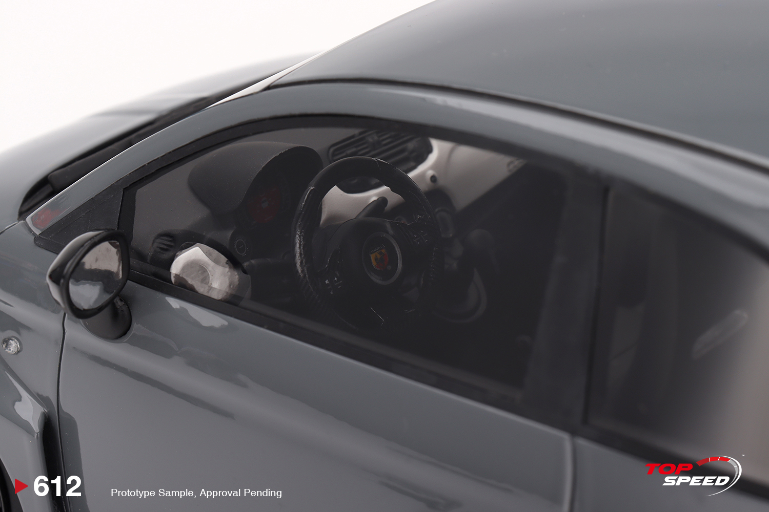 Top Speed TS0612 1:18 FIAT 595 ABARTH X ABAS GREY