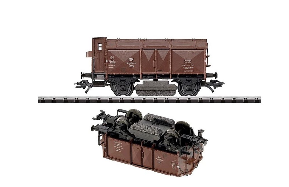 Trix 24050 Schienen-Reinigungswagen 1:87 Spur H0 DC Neu OVP