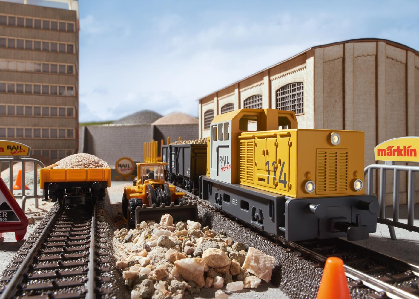Märklin 29188 Start up Startpackung Baustelle 1:87 Spur H0 AC Neu