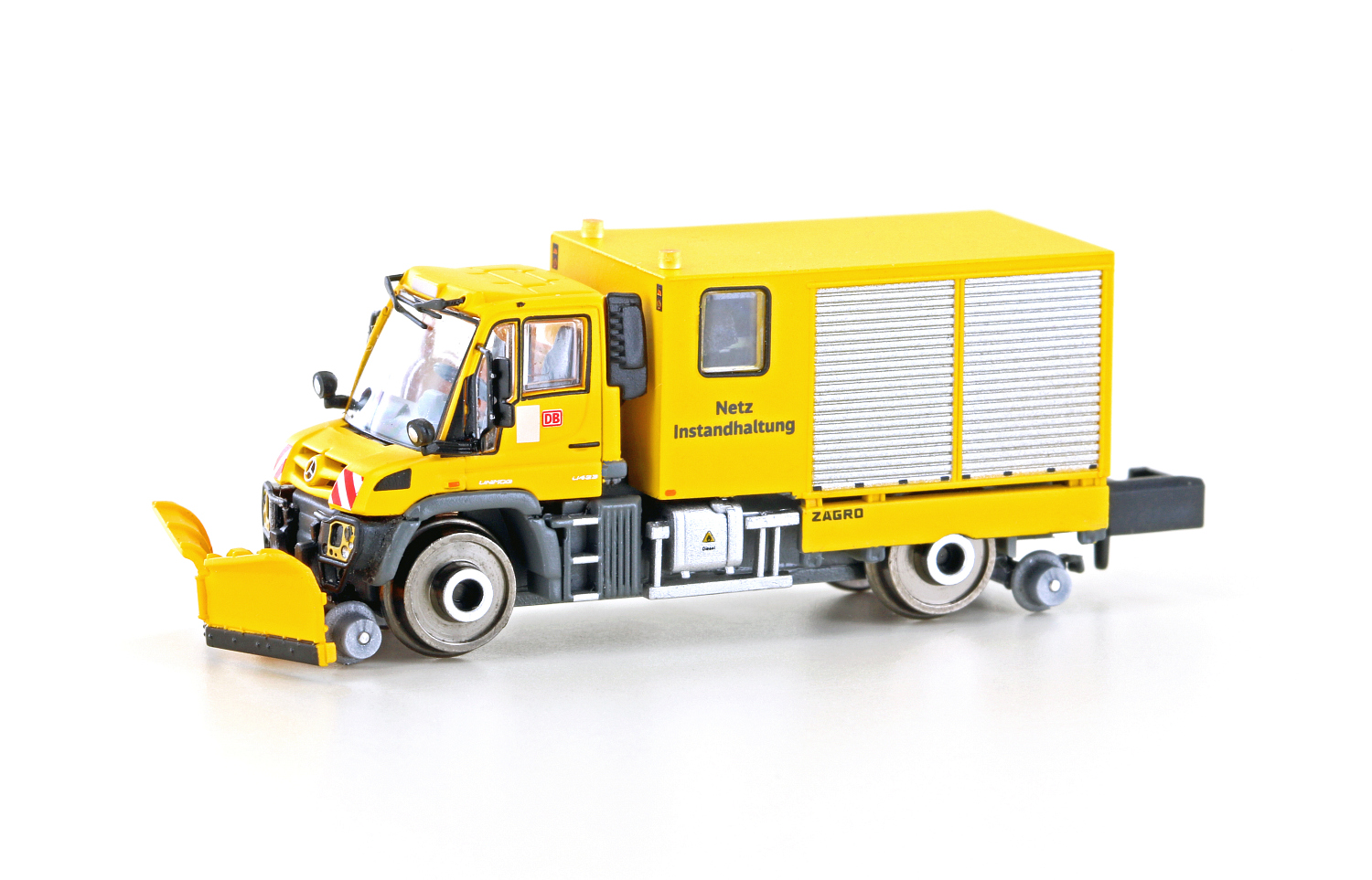 Hobbytrain H32304 Zweiwege Unimog U423 DB Ep.VI DC/DCC Spur N