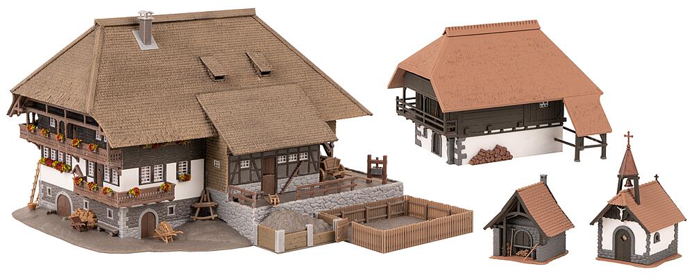 Faller 130677 Schwarzwald-Set Vogtsbauernhof - 1:87 Spur H0 - OVP