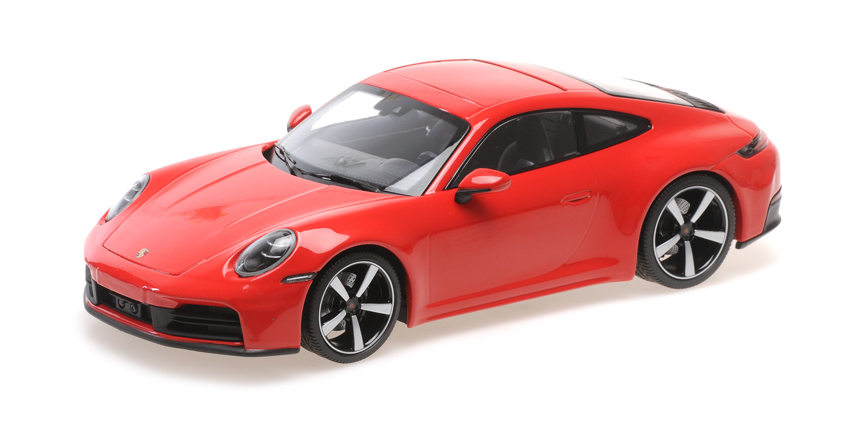 Minichamps 155064020 PORSCHE 911 (992.2) CARRERA COUPE 2024 RED 1:18