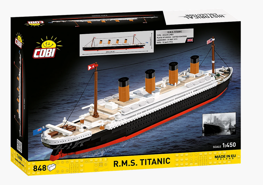 Cobi 1688 RMS Titanic 1:450 Modellbausatz NEU OVP Bricks