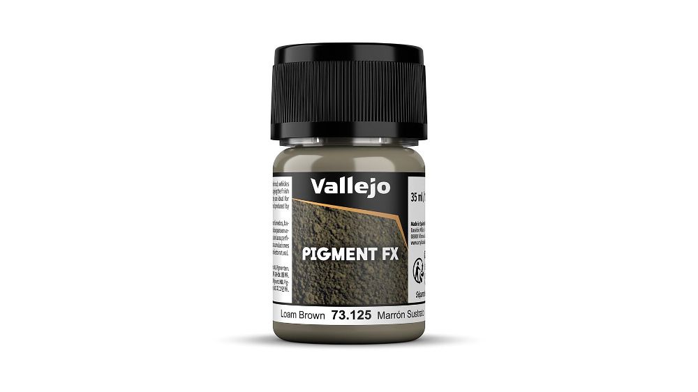 Vallejo 73125 Lehmbraun, 35 ml Pigment NEU