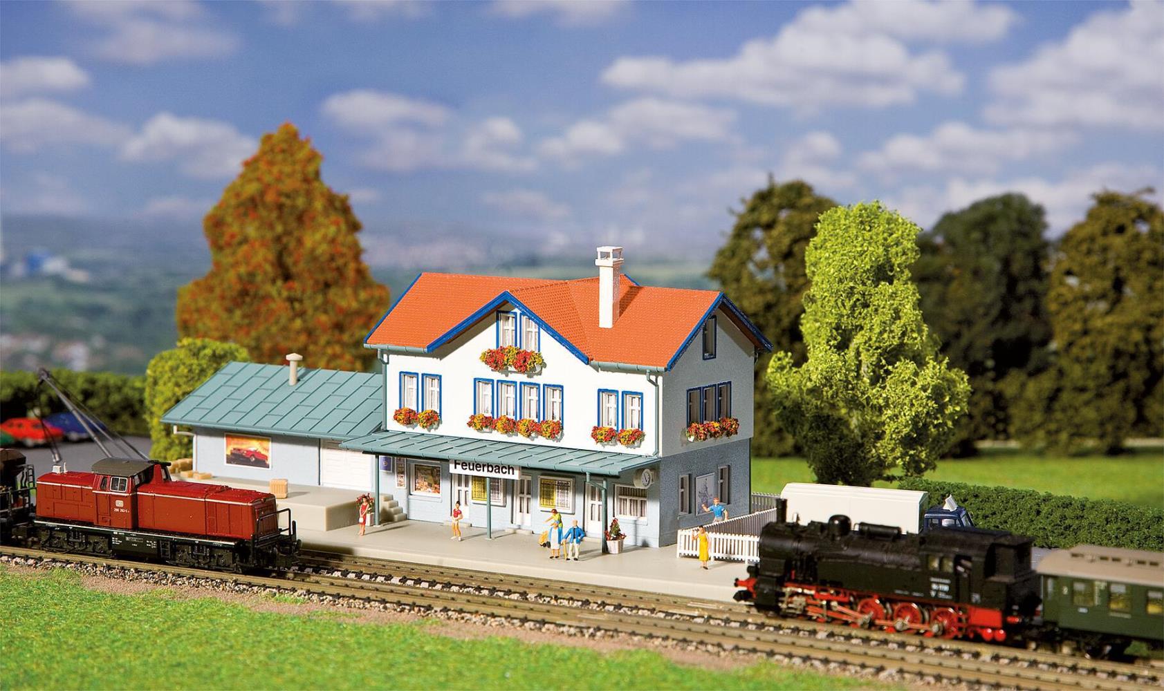 Faller 212110 Bahnhof Feuerbach 1:160 Spur N Bausatz Neu OVP