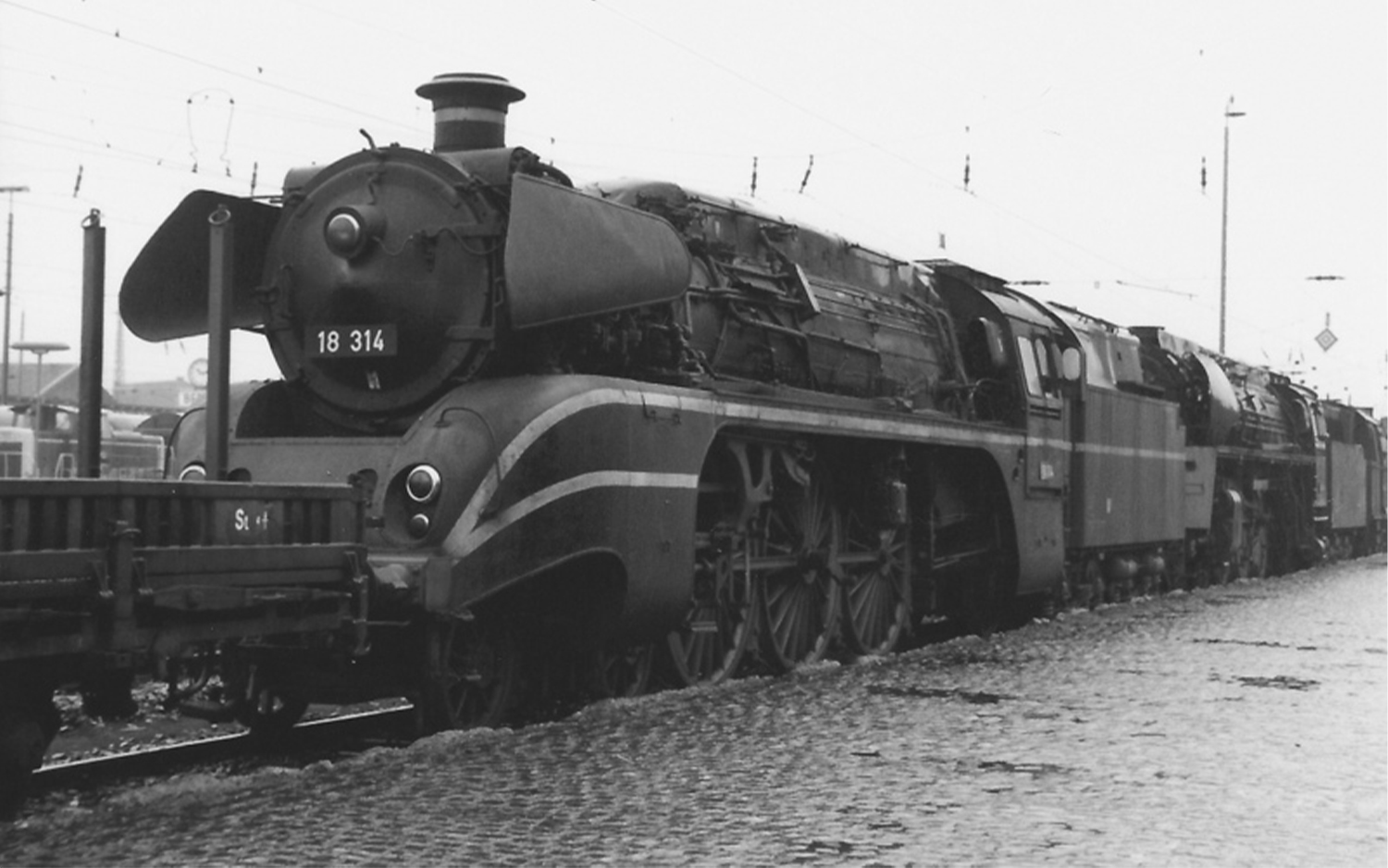 Arnold HN9079 DR, Dampflokomotive 18 314, kohlegefeuert, schwarze Farbgebu