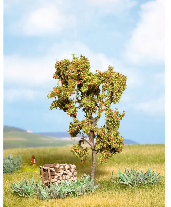 Noch 21650 Vogelbeere mit Beeren 11,5 cm hoch Spur H0/TT/N