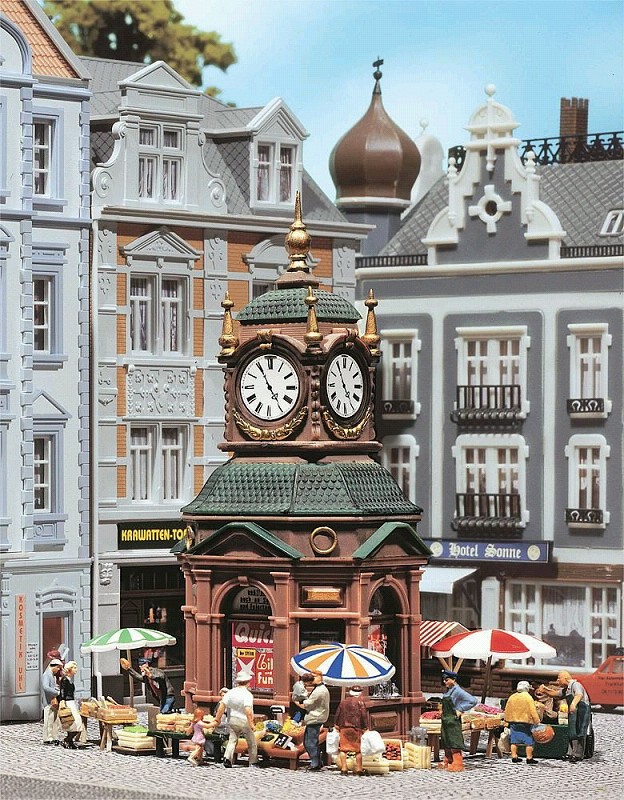 Faller 180583 Uhrenkiosk 1:87 Spur H0 Neu OVP
