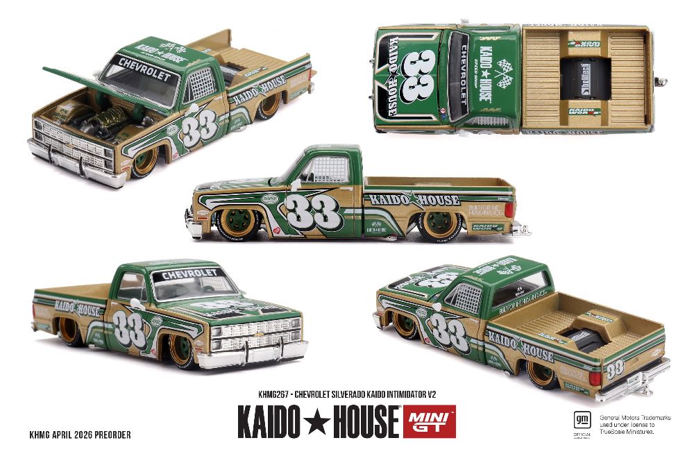 Kaido House KHMG267 1:64 CHEVROLET SILVERADO KAIDO INTIMIDATOR V2 1980