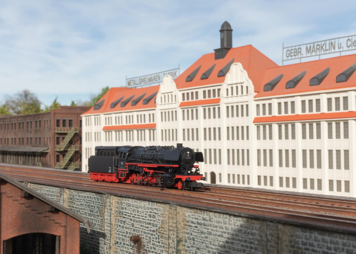 Märklin 88975 Dampflokomotive Baureihe 44 mit Öltender DB Spur Z