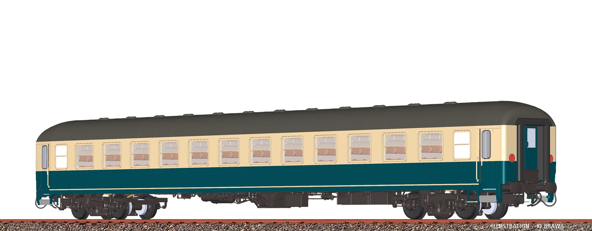 Brawa 58270 H0 Schnellzugwagen Bm235 DB