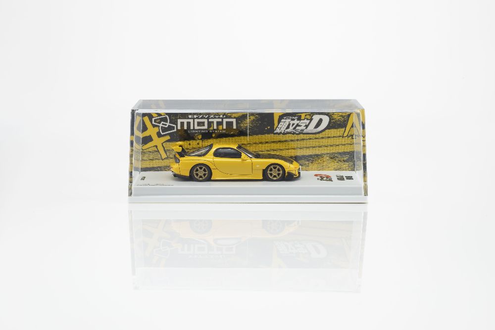 Kyosho 07133LB 1:64 MAZDA RX7 (FD) INITIAL D WITH LED 1995
