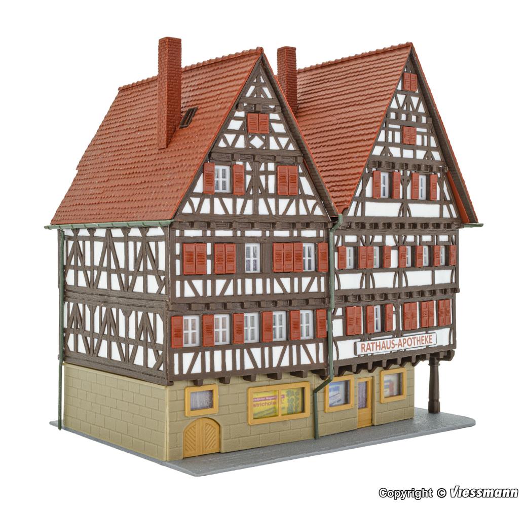Kibri 38909 Fachwerkhaus in Bad Urach 1:87 Spur H0 Bausatz Neu
