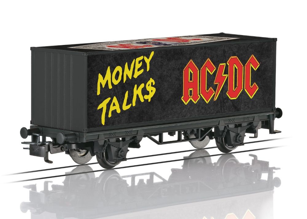 Märklin 44832 Containerwagen AC/DC "Moneytalks" 1:87 Spur H0 AC