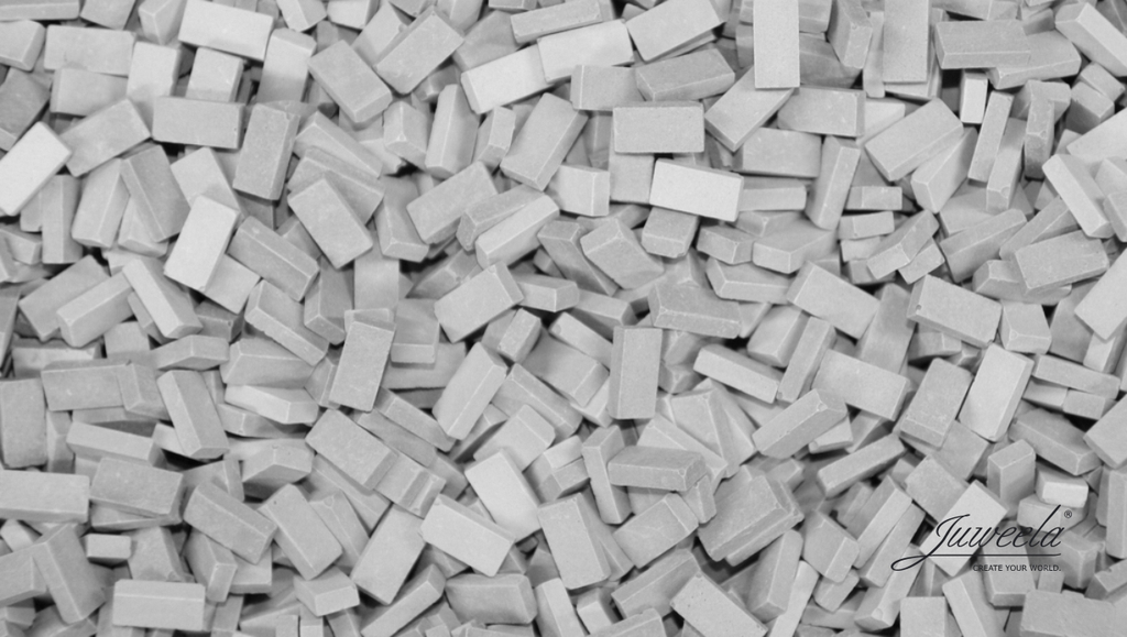 Juweela 24094 Ziegel (RF) grau Mix, 4000x (Miniatur)