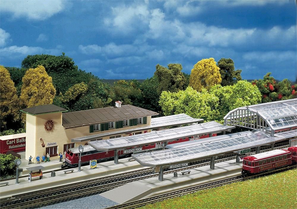 Faller 282718 3 Bahnsteige 1:220 Spur Z Neu OVP