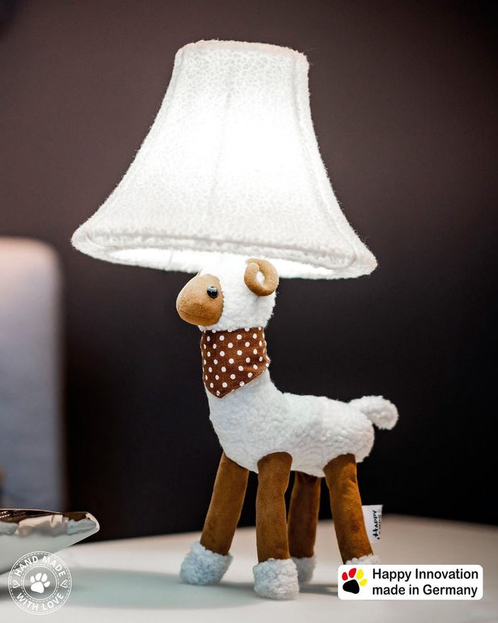 Happy Lamps 10007 Wolle das Schaf Tischleuchte Neu OVP