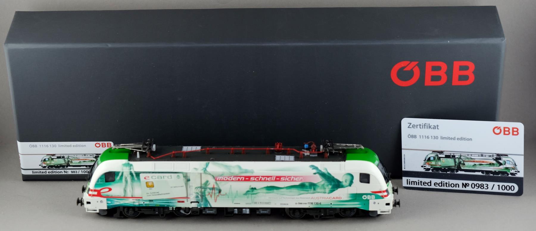 RailAd RA1036 Elektrolokomotive ÖBB BR 1116, ÖBB BR 1216 - Spur H0