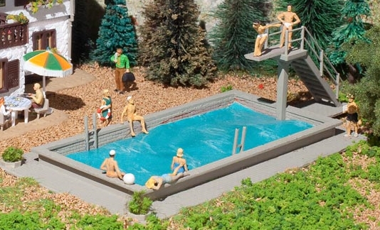 Vollmer 43809 H0 Schwimmbad