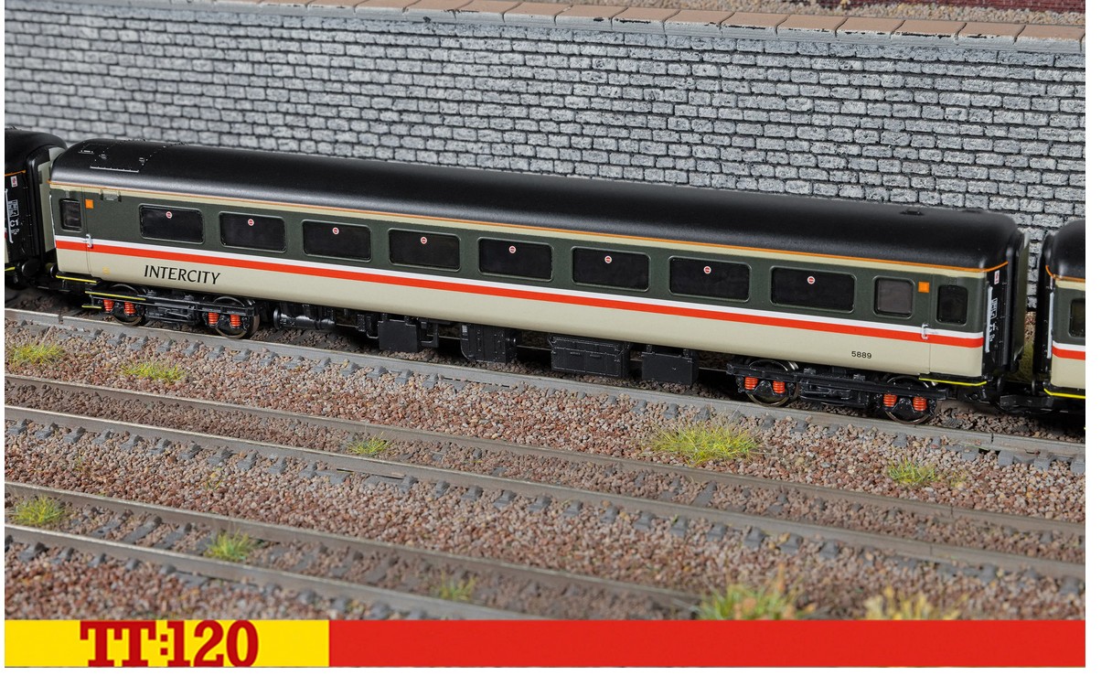 Hornby TT4014 BR Intercity Mk2E Tourist Standard Open 5889 Spur TT