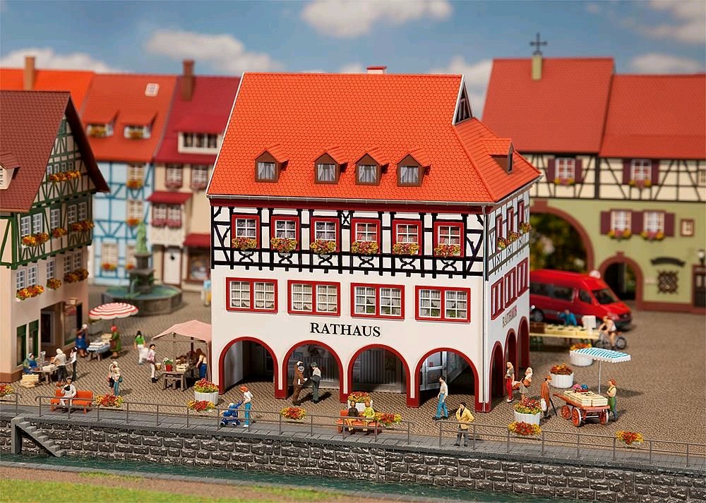 Faller 130491 Rathaus 1:87 Spur H0 Bausatz Neu OVP