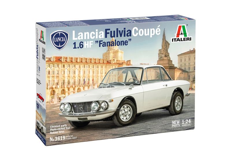 Italeri 3619 Lancia Fulvia Coupè 1.6HF "Fanalone" 1:24 Bausatz