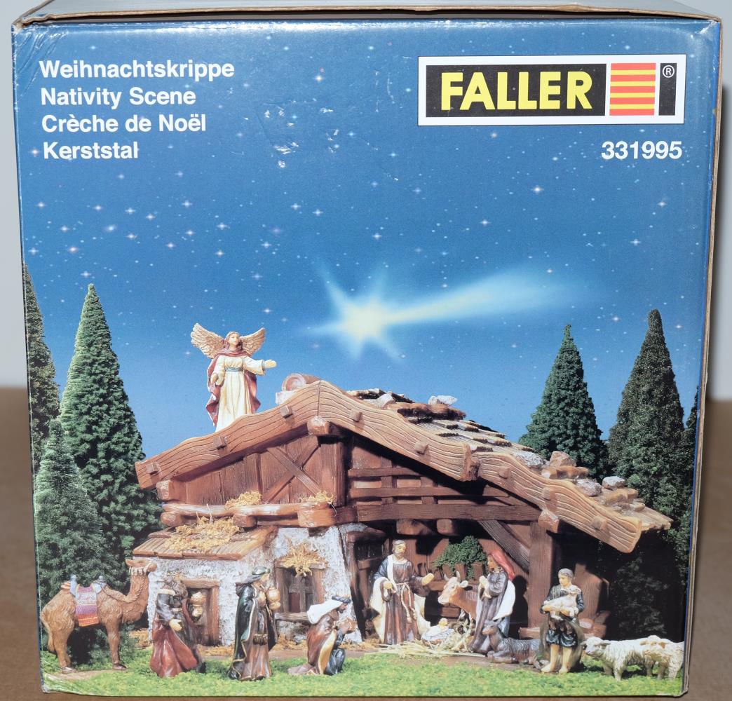 Faller 331995 Weihnachtskrippe 1:22,5 Spur G Fertigmodell Neu OVP