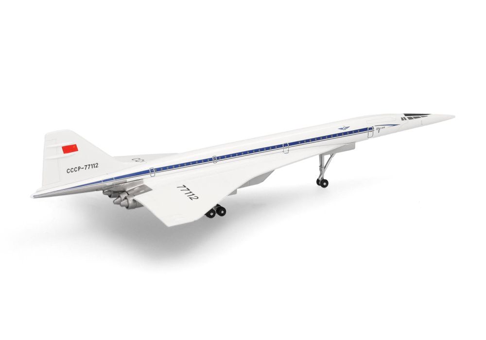 Herpa 562867 Aeroflot Tupolev TU-144D Technik-Museum Sinsheim 1:400