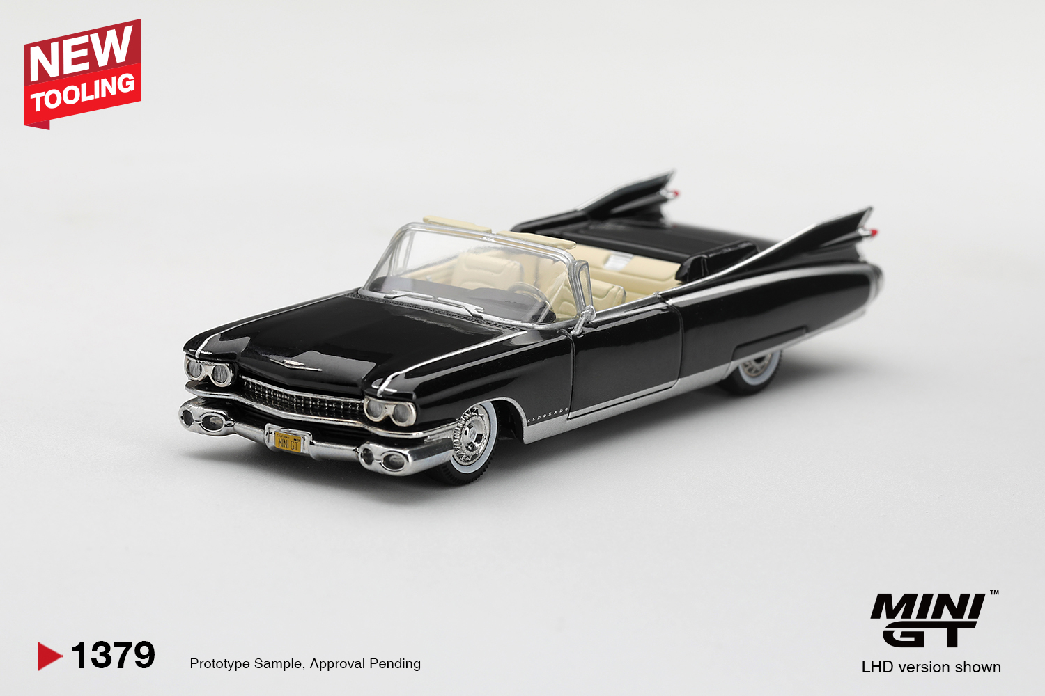 Mini GT 1379 1:64 CADILLAC ELDORADO BIARRITZ BLACK 1959
