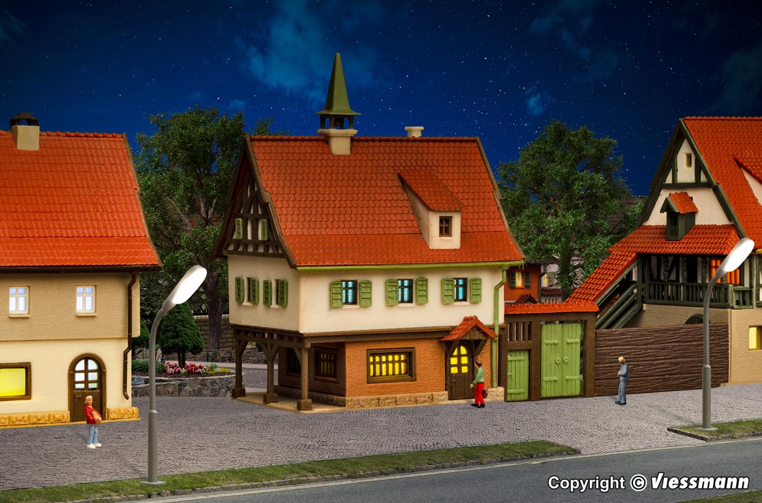 Vollmer 49532 Rathaus 1:220 Spur Z Bausatz Neu OVP