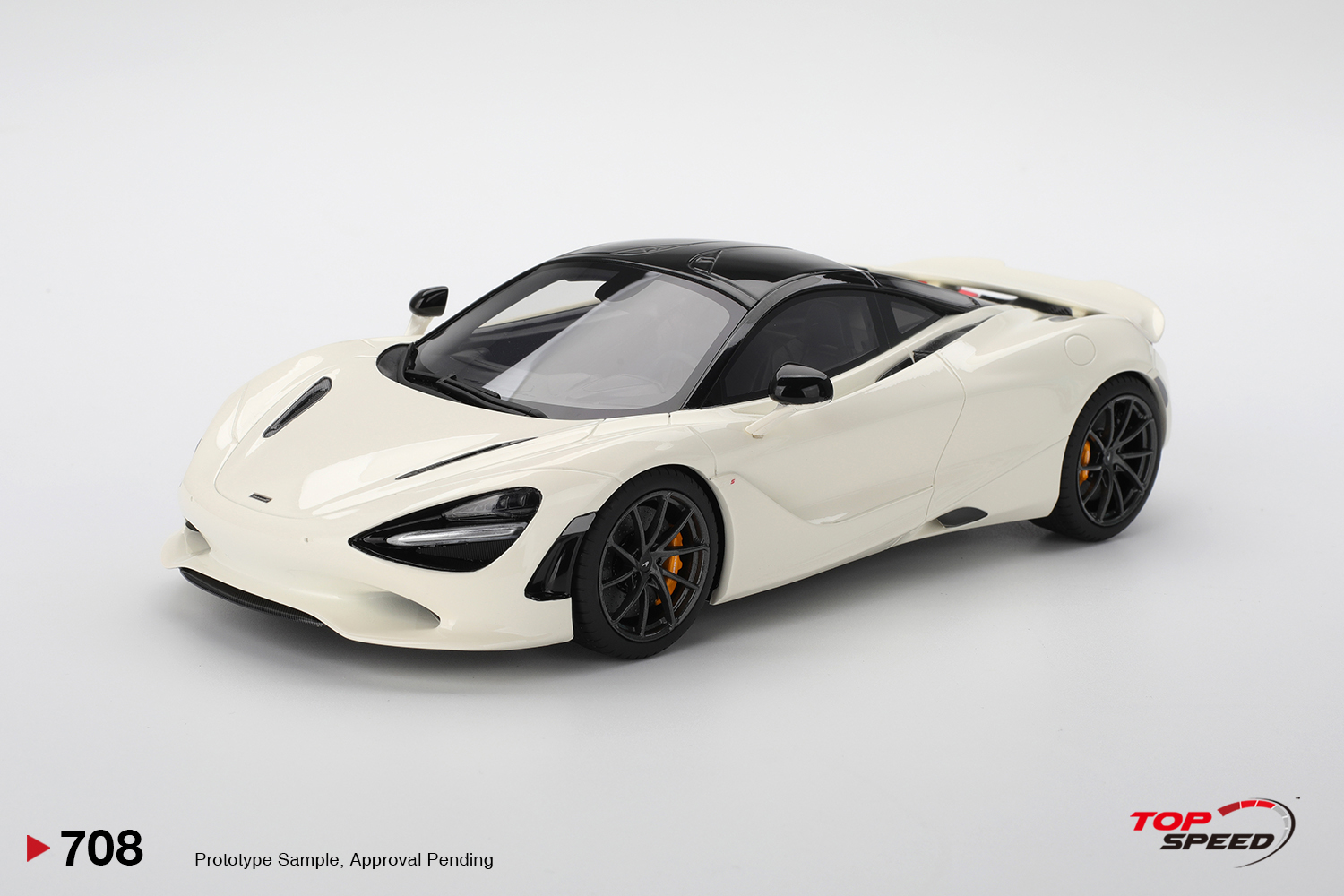 Top Speed 708 1:18 MCLAREN 750S BASE WHITE 2025