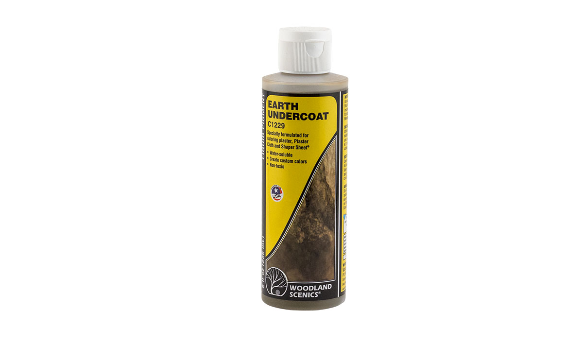 Woodland Scenics C1229 Landschaftsbaufarbe Erdfarb-Untergrund 8 fl oz (236 mL)