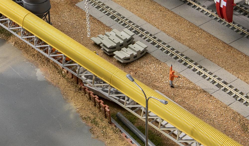 Faller 130165 Förderband mit Abdeckhaube 1:87 Spur H0 Bausatz