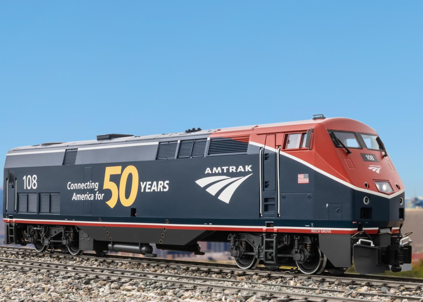 LGB 20494 Amtrak Diesellok AMD 103 Phase VI 1:22,5 Spur G Neu