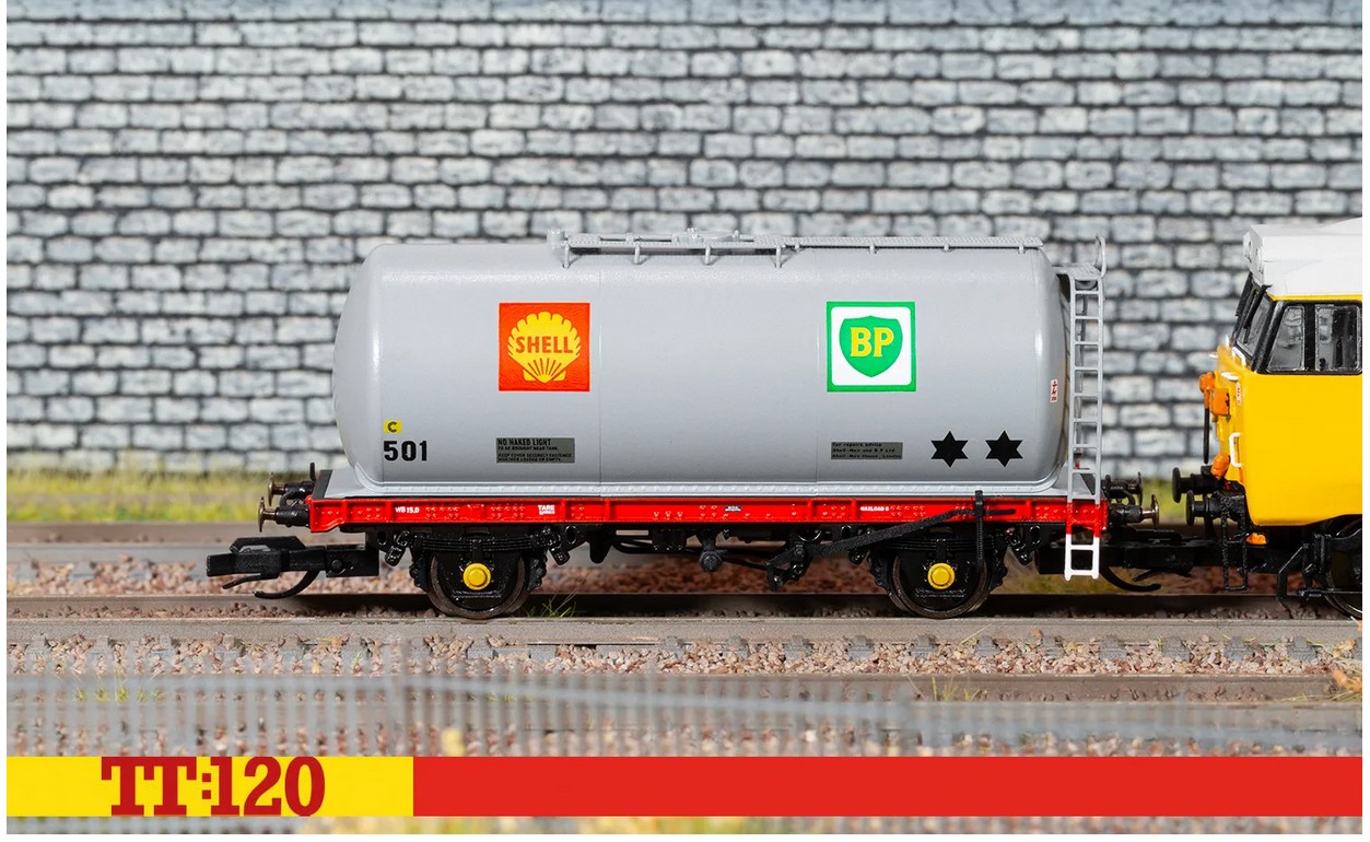 Hornby TT6034 Shell BP - TTA 35T - '501' Tank Wagon 1:120 Spur TT