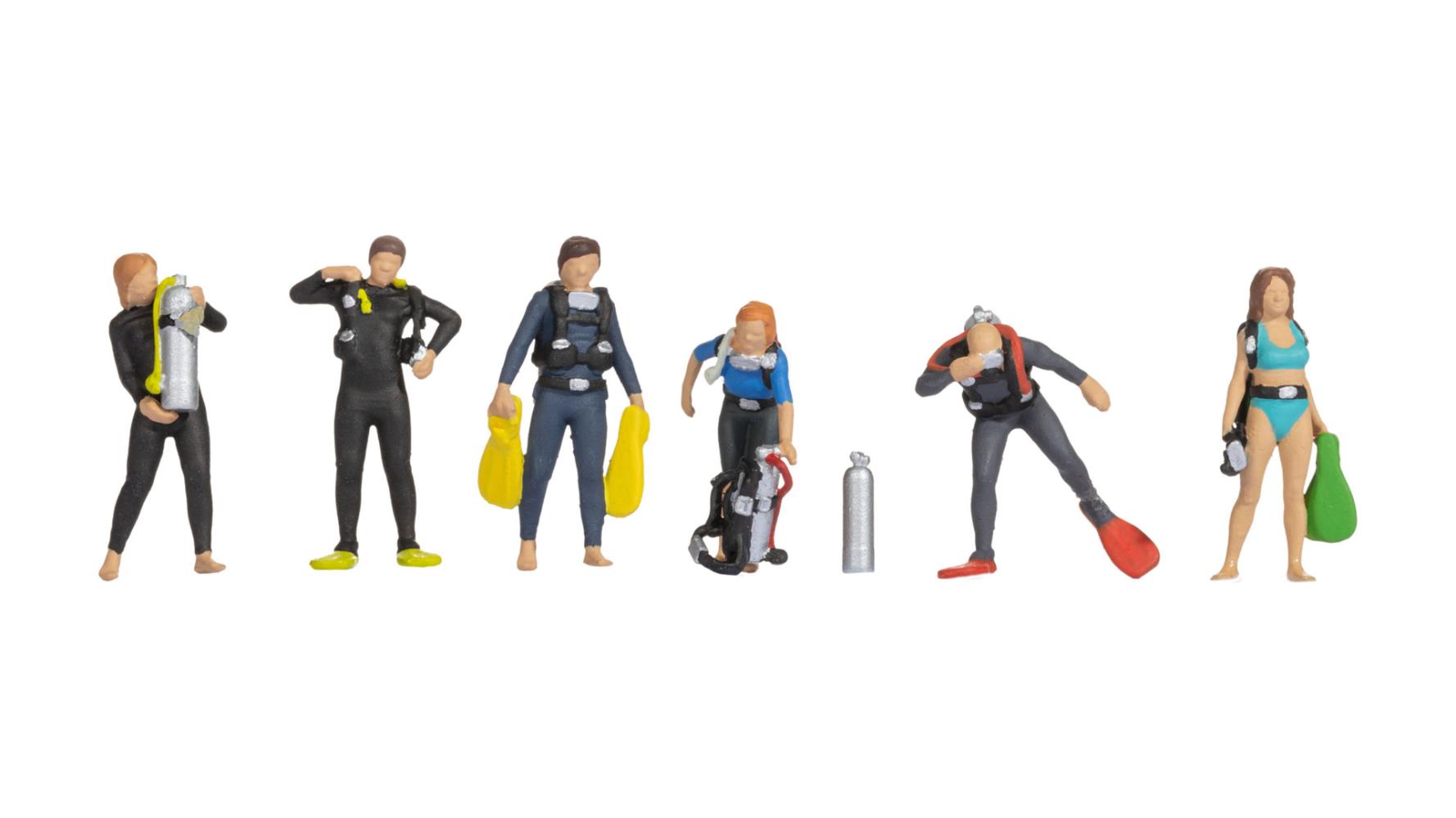 Noch 15848 Taucher 1:87 Spur H0 Neu OVP Figuren