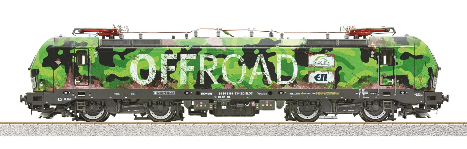 Roco 71931 Elektrolokomotive 193 234-2 Offroad TX-Logistik Spur H0
