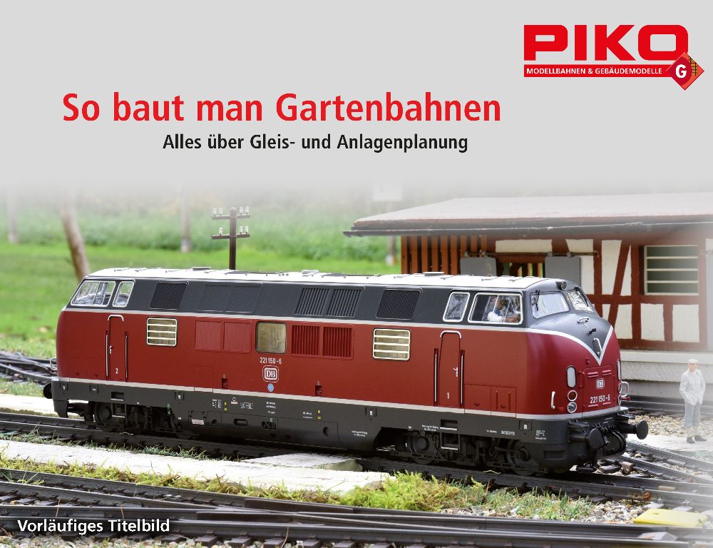 Piko 99858 Gleisplanbuch für Gartenbahn