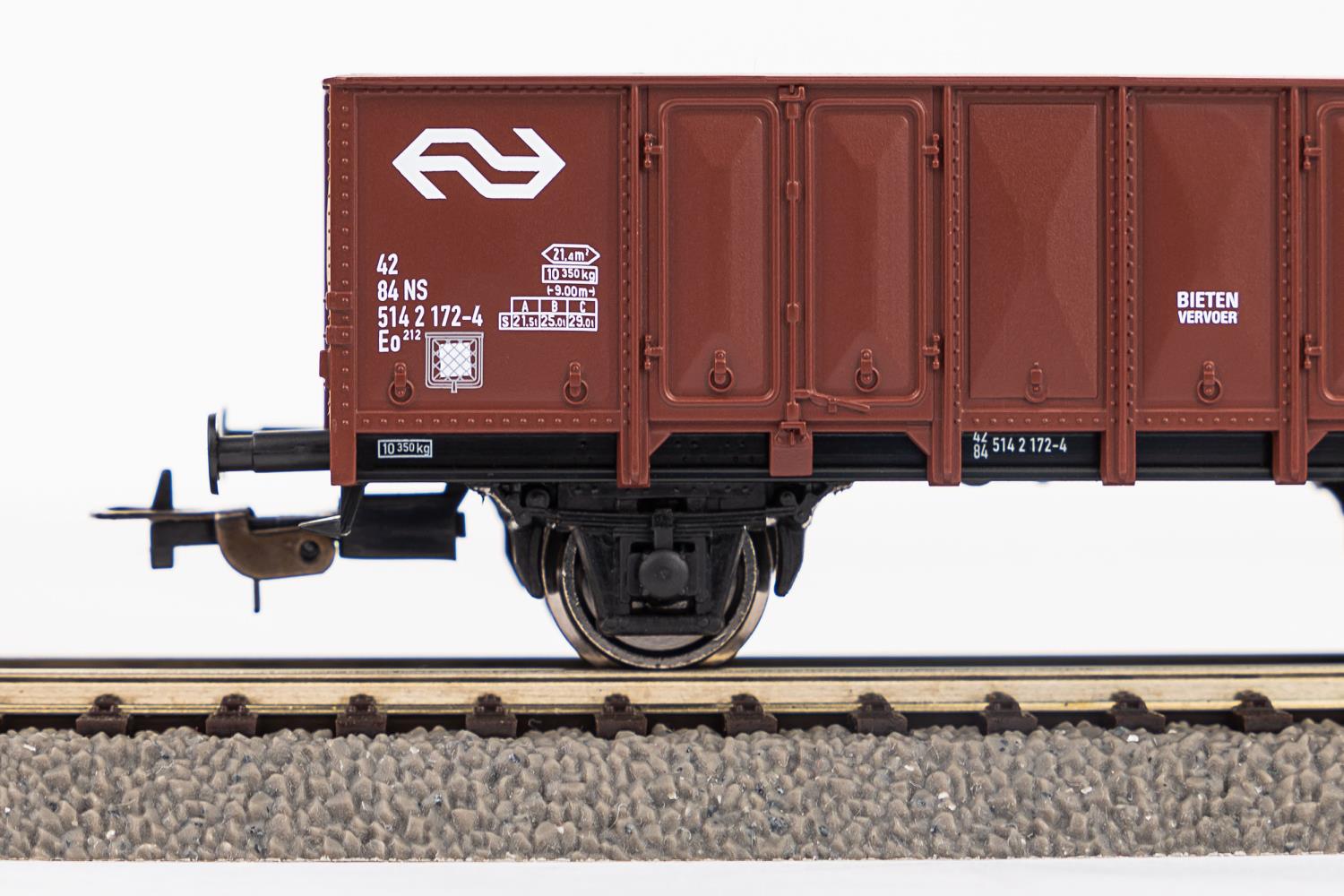 Piko 24522 Offener Güterwagen NS IV 1:87 Spur H0 DC Neu OVP